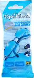 Салфетки влажные для оптики "OptiClean" N20x1 Авангард РОС 
