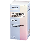 Ибупрофен сусп внутр детск 100мг/5мл 100мл фл+лож в пач кар N1x1 Эколаб РОС 