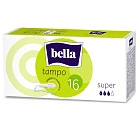 Тампоны "Bella" супер без аппликатора уп N16x1 Торунский ТЗМО ПОЛ 