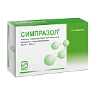 Симпразол тб п/плен об 500мг+500мг бл пач карт N10x1 Симпекс Фарма ИНД 