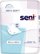 Пеленка гигиеническая Seni Soft 60см*60см N5x1 Белла (ООО) РОС 