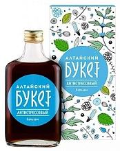Специализир пищевой продукт диет проф питания Бальзам безалкогольн  "Алтайский букет" антистрессовый 250мл фл пач карт N1x1 Алтайский букет РОС