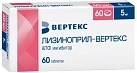 Лизиноприл тб 5мг N60 