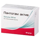 Пантогам Актив капс 300мг уп конт яч пач N15x4 Пик-Фарма Лек РОС 