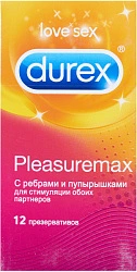 Презерватив DUREX pleasure max бл N12x1 SSL Healthcare ИСП 