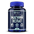 Магний хелат "GLS" (БАД) капс 400мг бан N180x1 Глобал Хэлфкеар РОС 