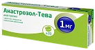 Анастрозол-Тева тб п/плен об 1мг уп конт яч пач N7x4 Тева Фармацевтич ИЗР 