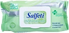 Салфетки влажные очищающие Salfeti антибактериальные №100 