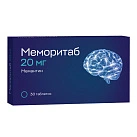 Меморитаб тб диспергируемые 20мг уп конт яч пач N10x3 Озон РОС 