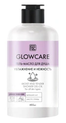 Гель-масло для душа GLOW CARE "Увлажнение и нежность" 480мл арт.GC-10612 фл N1x1 Фэмили Косметик РОС 