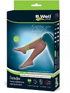 Гольфы компрессионные 1 класс компрессии прозрачные (JW-111) 4разм Natural №1 