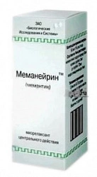 Меманейрин капли внутр 10мг/мл 50мл фл пач карт N1x1 БИиС РОС 