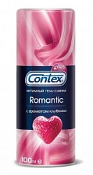 Гель-смазка Contex Plus Romantic с ароматом клубники 100мл N1x1 Altermed Corp ЧЕХ 