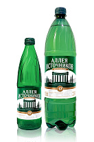 Вода минеральная "Аллея источников" N17  0.5л/0,45л N1 