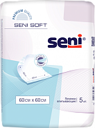 Пеленка гигиеническая Seni Soft 60см*60см N5x1 Белла (ООО) РОС 