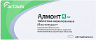 Алмонт тб жеват 4мг бл пач карт N14x2 Актавис Лтд МАЛ 