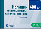 Нолицин тб п/плен об 400мг уп конт яч пач N10x2 Крка-рус РОС 