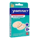 Лейкопластырь "Унипласт" бактерицидный Незаметный круглый пач карт N20x1 Верофарм РОС 