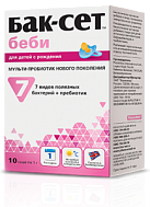 Бак-Сет беби БАД пор 1г саше пач карт N10x1 ADM Protexin ВБР 