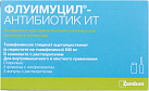 Флуимуцил антибиотик ИТ лф д/и и ингаляц 500мг фл+р-ль пач кар N3x1 Замбон ИТА 