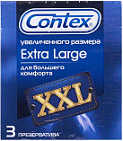 Презерватив "Contex Extra large" увеличен. размера кор N3x1 ЛРС Продактс Лтд ВБР 