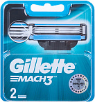 Кассеты для станков Gillette Mach3 N2x1 Gillette ПОЛ 