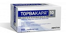 Торвакард тб п/плен об 10мг уп конт яч пач N10x9 Санека Фармасьют СЛВ 