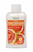 Соль морская для ванн "Oleos" Упругость кожи 400г N1x1 Олеос РОС 