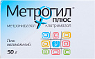 Метрогил Плюс гель вагин 50г туб+апплик 10шт N1x1 Юник Фармасьютик ИНД 