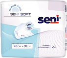 Пеленка гигиеническая Seni Soft 40см*60см N5x1 Белла (ООО) РОС 
