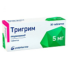 Тригрим тб 5мг уп конт яч пач N10x3 Акрихин РОС 