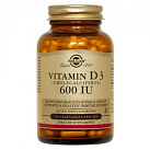 Витамин Д3 (БАД) капс 600МЕ бан темн стек N60x1 Solgar Vitamin США 
