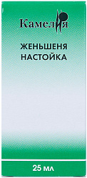 Женьшень н-ка 25мл фл N1x1 Камелия НПП РОС 